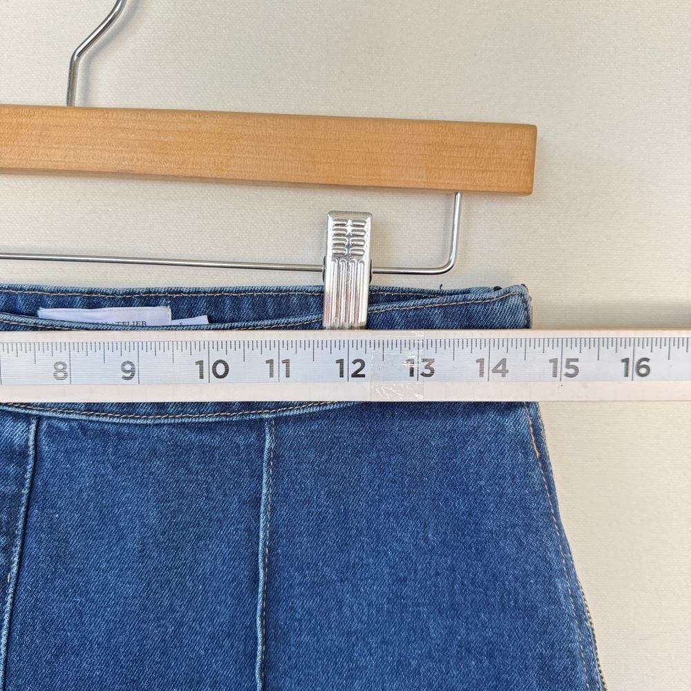 Stockholm Atelier & Other Stories Womens Flared Jeans Blue Sz EUR 40 Western - Picture 9 of 12